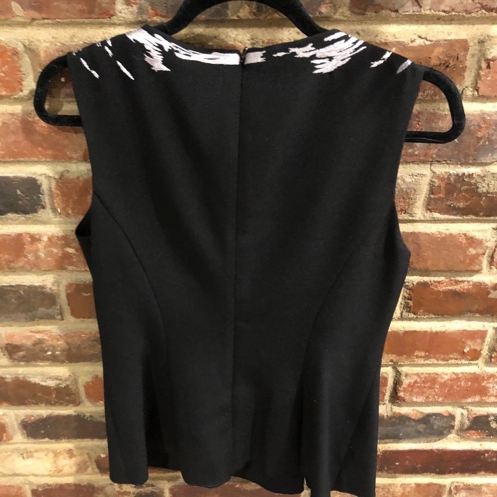 NWT Anne Klein Sleeveless Sequin Blouse - Sz 6 - Picture 7 of 13